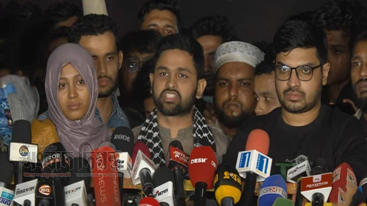 ইনকিলাব মঞ্চ ২৪ ঘণ্টার আলটিমেটাম দিল হাদির হামলাকারীদের জন্য