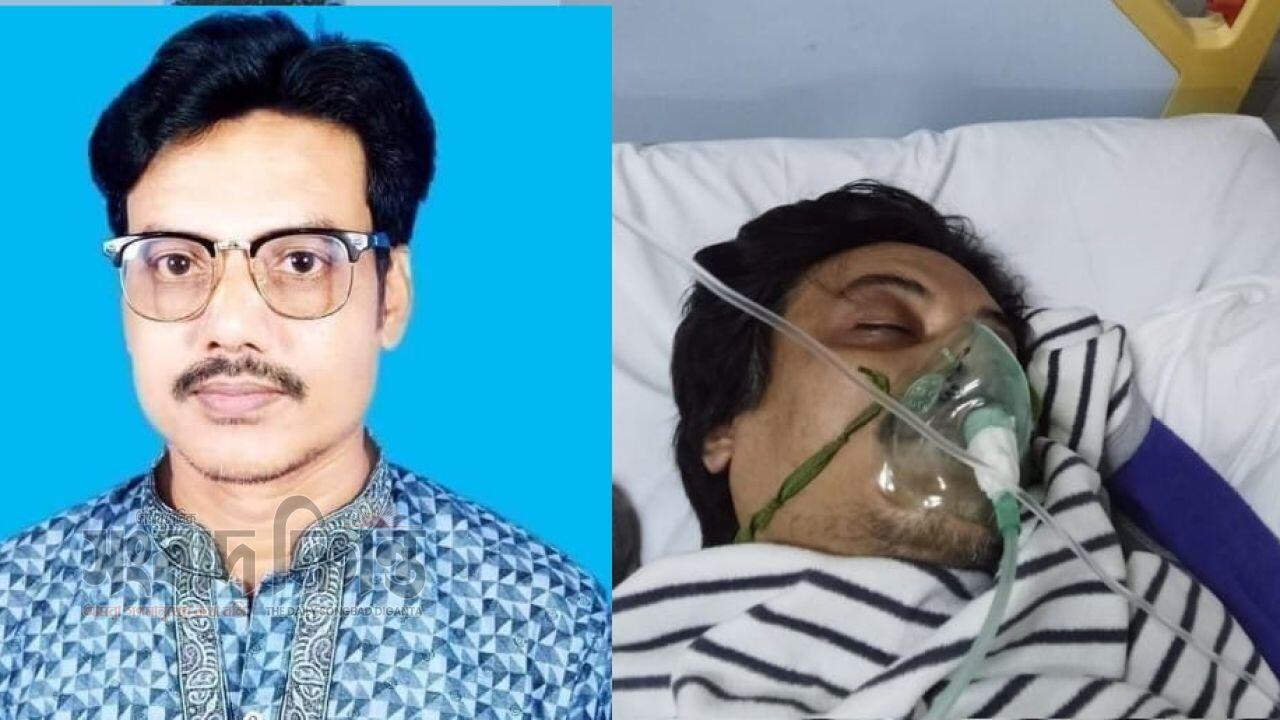 ময়মনসিংহে সন্ত্রাসী হামলায় আহত সাংবাদিকের পায়ের অস্ত্রোপচার 