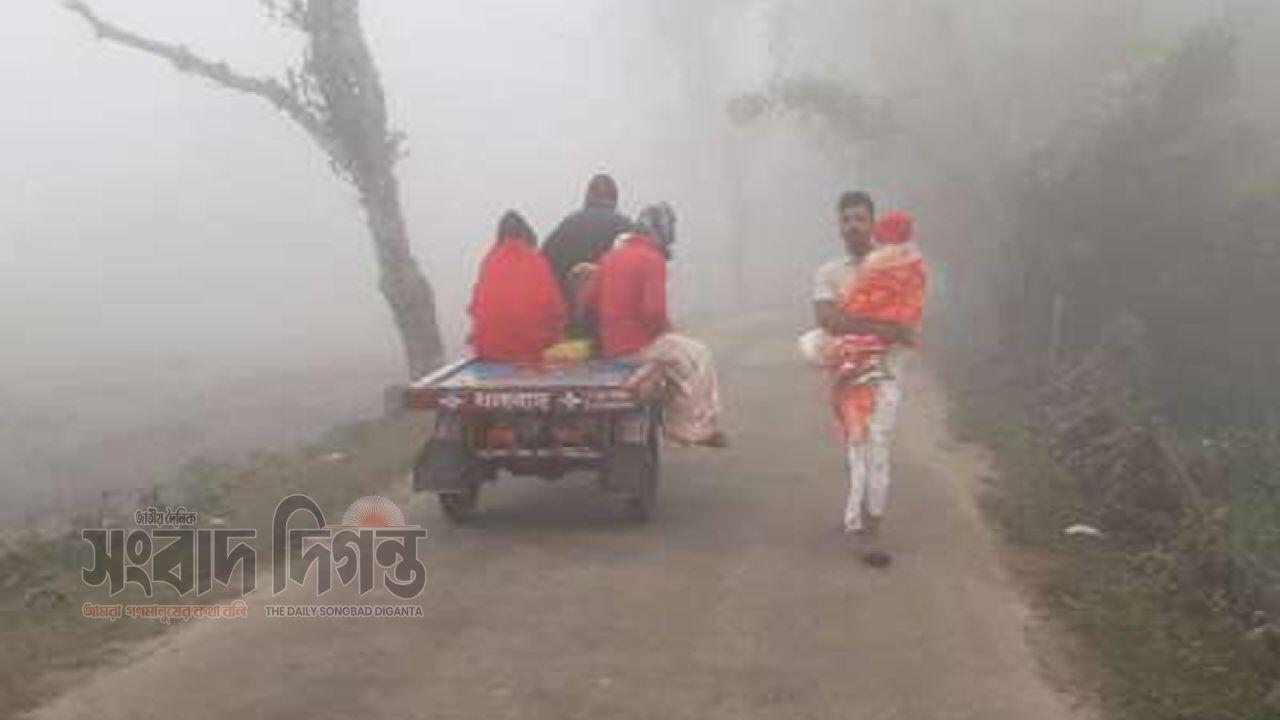 পঞ্চগড়ে শীতের প্রকোপ টানা পাঁচ দিন মৃদু শৈত্যপ্রবাহ