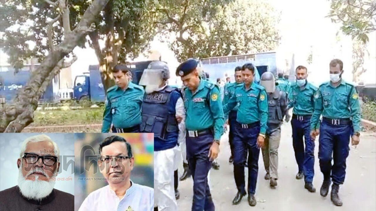 ট্রাইব্যুনালে হাজির আনিসুল ও সালমান