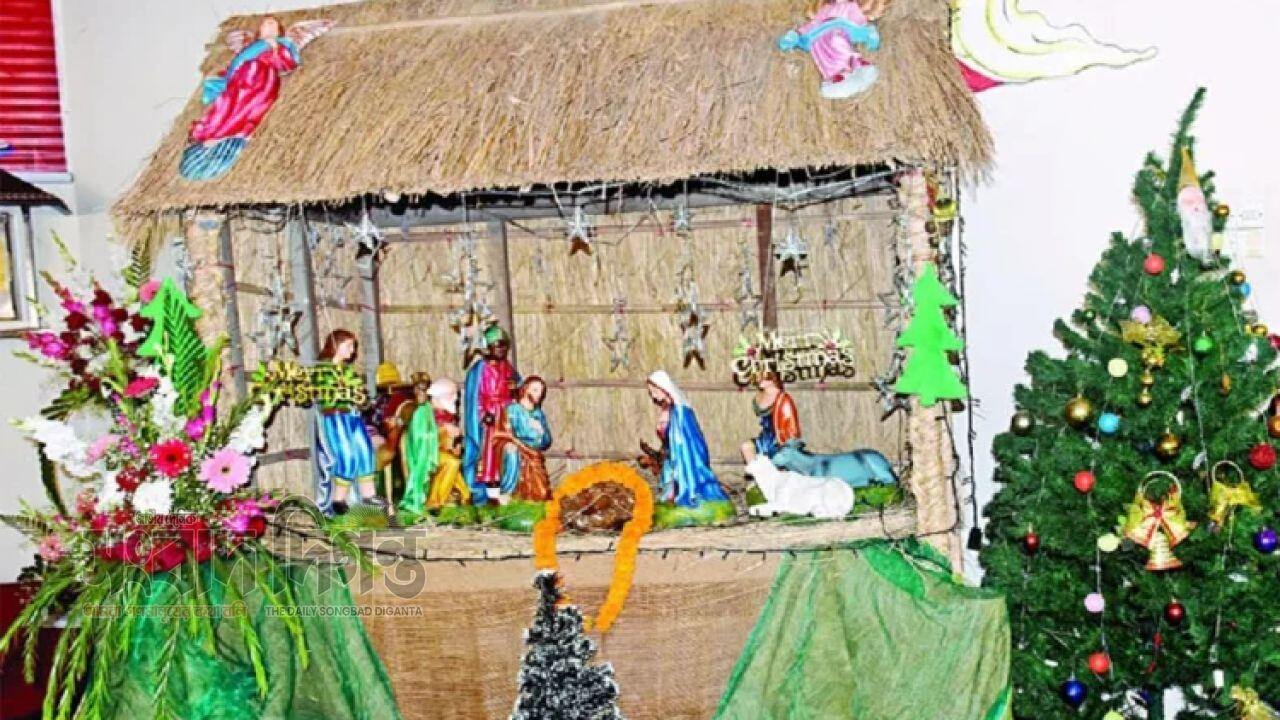 আনন্দ ও প্রার্থনায় আগামীকাল বড়দিন উদযাপন