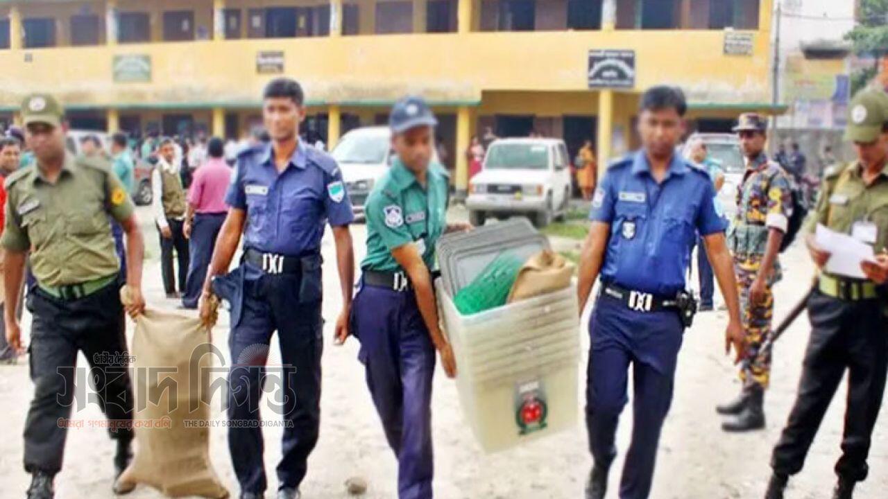 প্রশাসনিক সীমাবদ্ধতায় নির্বাচনে চ্যালেঞ্জ পুলিশের নতুন দাবি