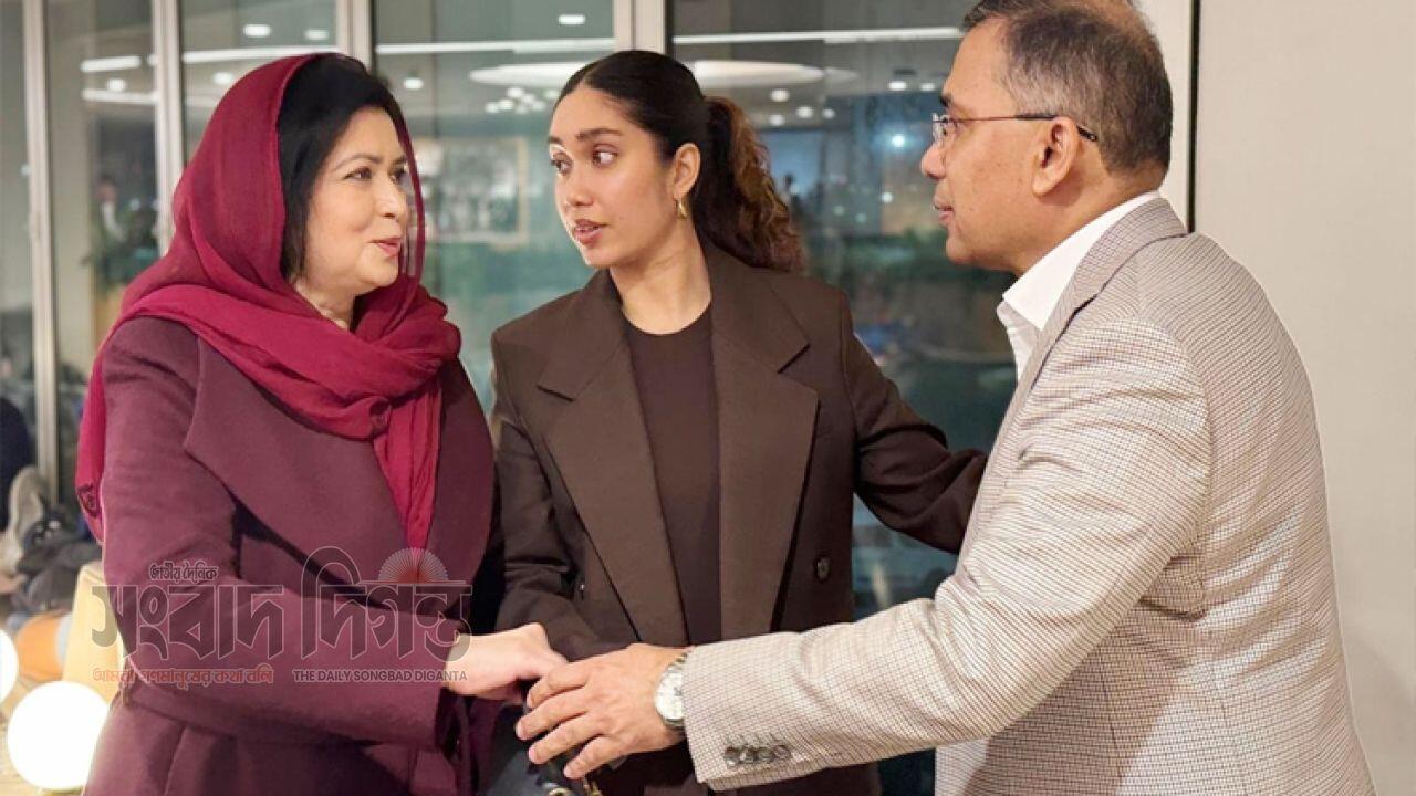 বাংলাদেশের উদ্দেশে যাত্রা শুরু তারেক রহমানের