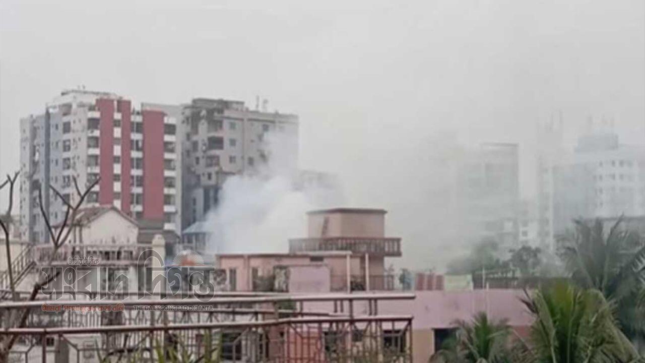 মোহাম্মদপুরের আবাসিক ভবনে অগ্নিকান্ড
