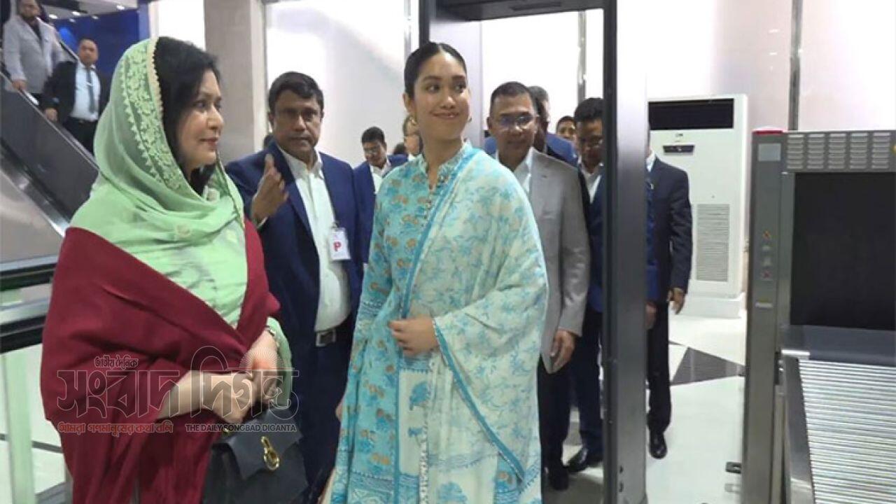 কঠোর নিরাপত্তায় গুলশানে পৌঁছালেন ডা. জুবাইদা ও জাইমা রহমান