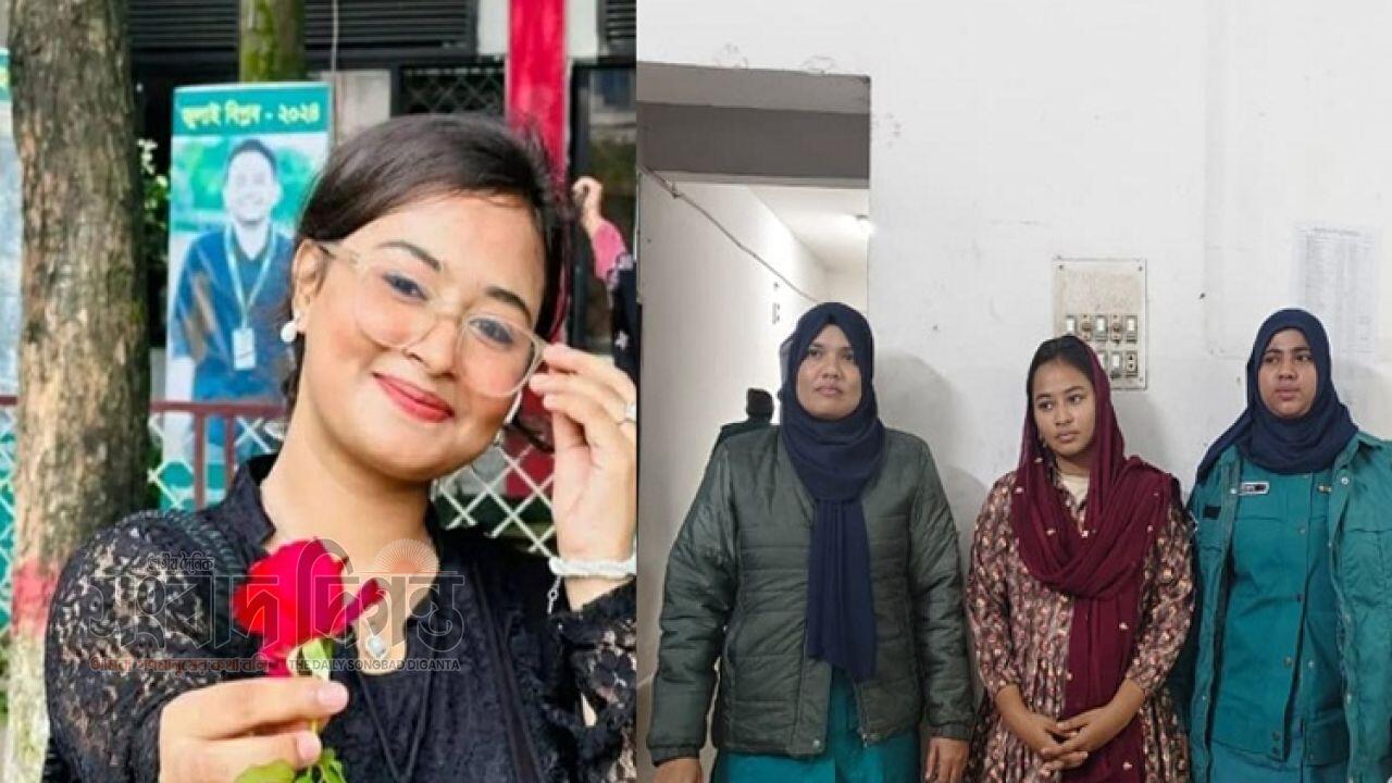 আলোচিত জুলাইযোদ্ধা সুরভি চাঁদাবাজি মামলায় গ্রেফতার