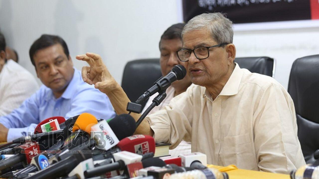 নির্বাচন নিয়ে উদ্বেগ কেটে গেছে রাজনৈতিক ষড়যন্ত্র থেমে নেই : ফখরুল
