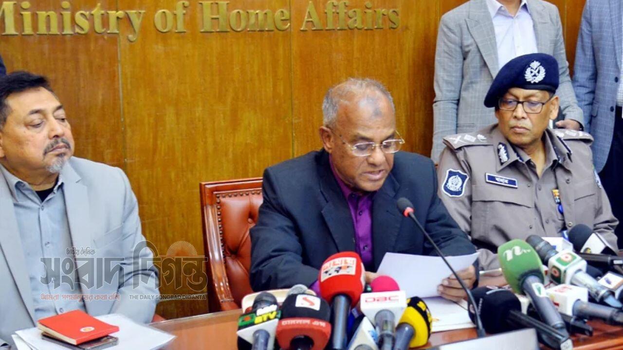 অন্তর্বর্তী সরকারের আমলেই হাদি হত্যা মামলার নিষ্পত্তি হবে : স্বরাষ্ট্র উপদেষ্টা