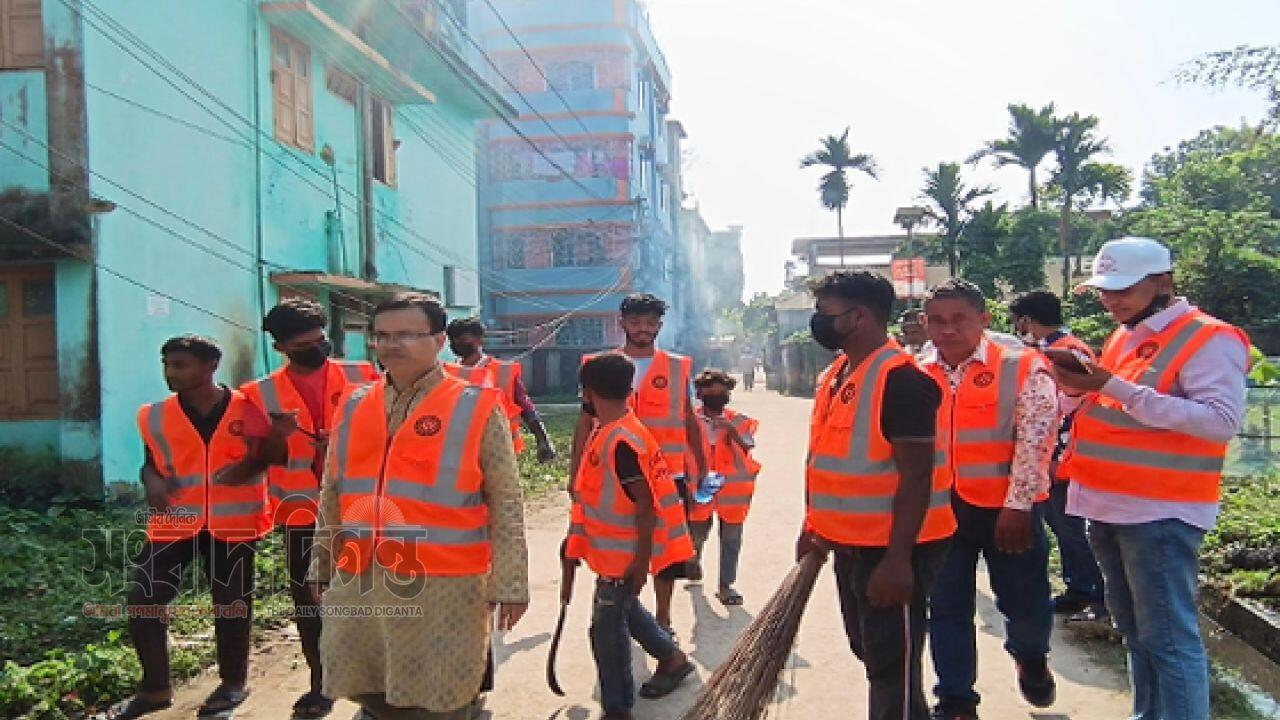 নেত্রকোনা পৌরসভার উন্নয়নের কারিগর, পৌর প্রশাসক আরিফুল ইসলাম সরদার