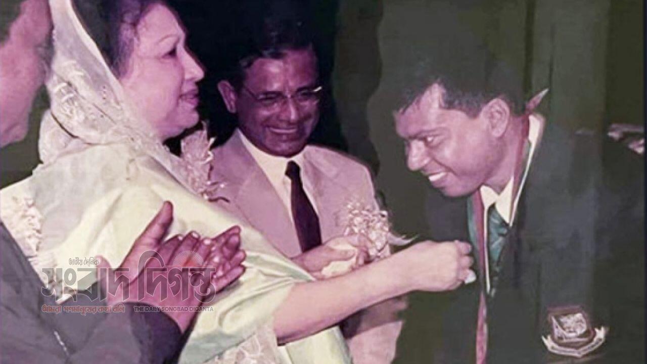 খালেদা জিয়ার হাতে রাষ্ট্রীয় ক্রীড়া পুরস্কার আমার জীবনের শ্রেষ্ঠ মুহূর্ত: নান্নু
