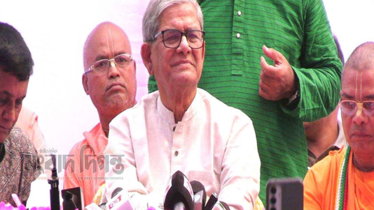 হলফনামায় মির্জা ফখরুলের সম্পদ ৪ কোটি ৬ লাখ টাকা, বার্ষিক আয় ১১.৮৩ লাখ