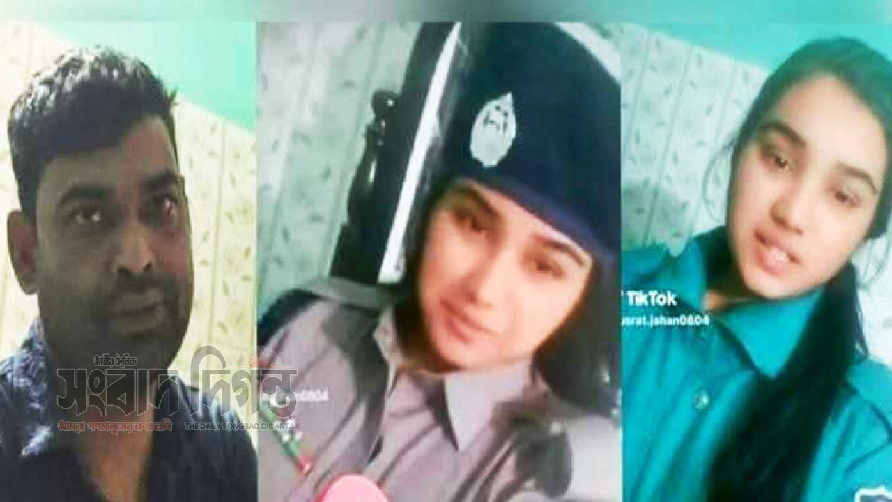 স্বামীর ইউনিফর্মে টিকটক ভিডিও, কনস্টেবল প্রত্যাহার