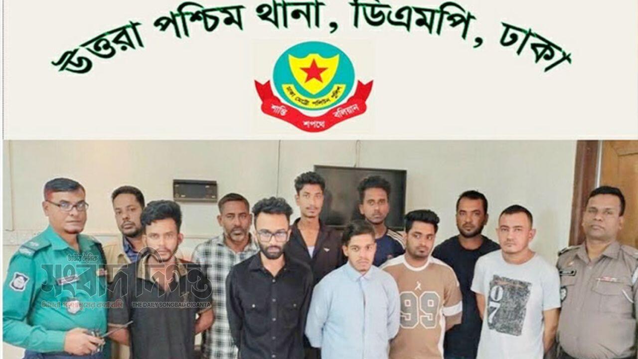বিভিন্ন অপরাধে জড়িতদের ধরল পুলিশ ১৭ জন আটক