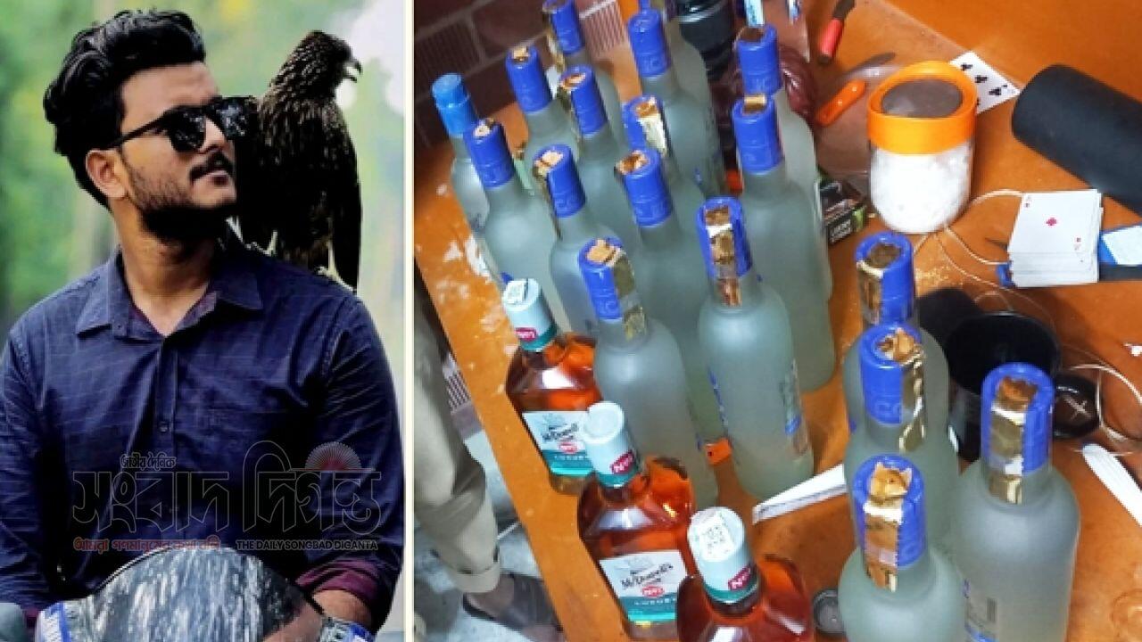 জাবি নজরুল ইসলাম হল থেকে ২১ বোতল মদসহ শিক্ষার্থী আটক
