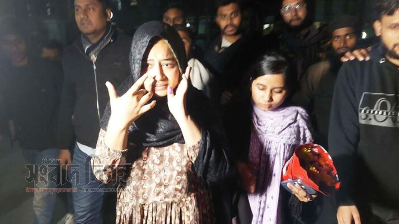 চাঁদাবাজি মামলায় গাজীপুরের জুলাইযোদ্ধা তাহরিমা সুরভী জামিনে মুক্ত