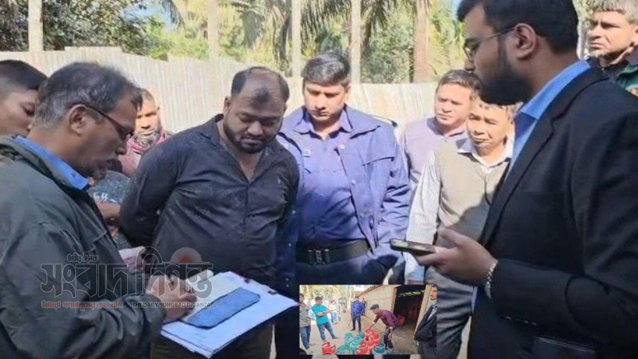 বান্দরবানে রান্নার গ্যাস সংকট: অতিরিক্ত দামে বিক্রির অভিযোগে ভ্রাম্যমাণ আদালতের অভিযান