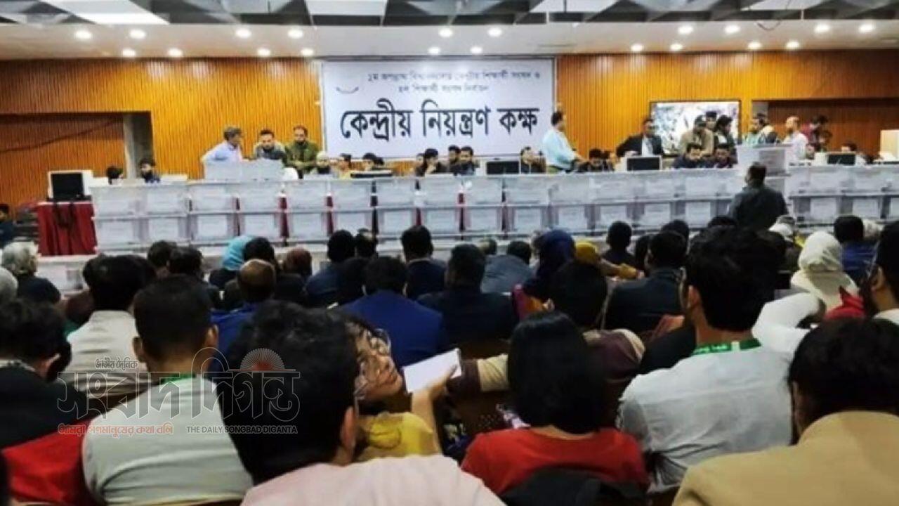 জগন্নাথ বিশ্ববিদ্যালয়ে জকসু ভোট গণনা সাময়িকভাবে বন্ধ
