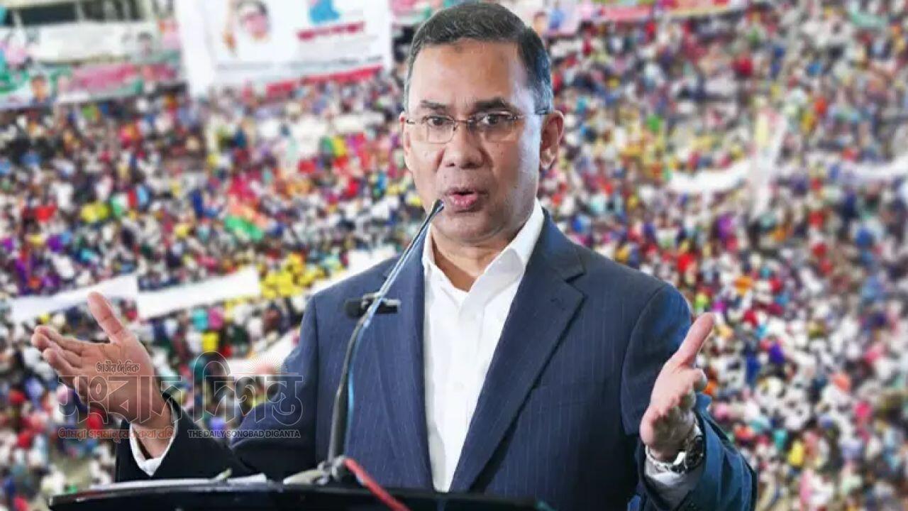 দলের নতুন চেয়ারম্যান হিসেবে দায়িত্ব গ্রহণ করলেন তারেক রহমান