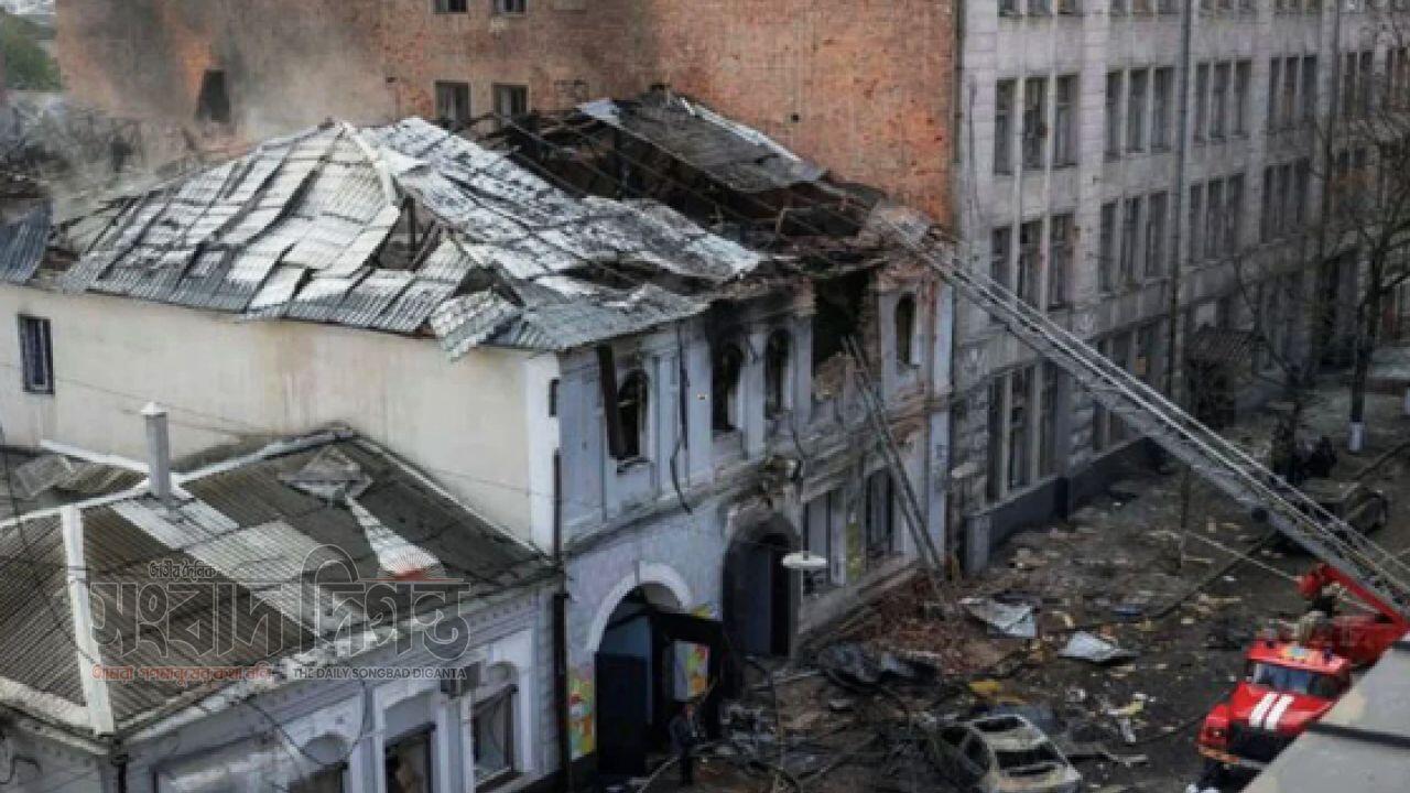 রাশিয়ার সীমান্তে ইউক্রেনের ড্রোন হামলা, নিহত ২