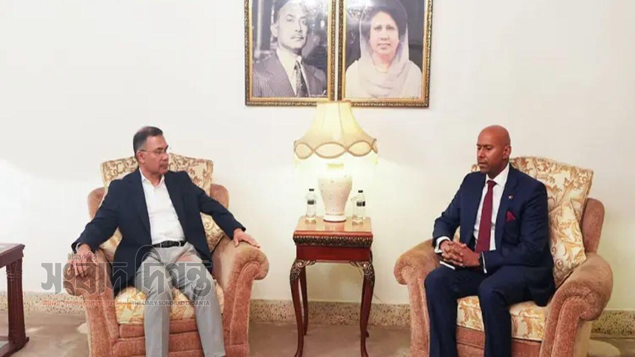 সৌজন্য সাক্ষাতে তারেক রহমান ও কানাডার হাইকমিশনার