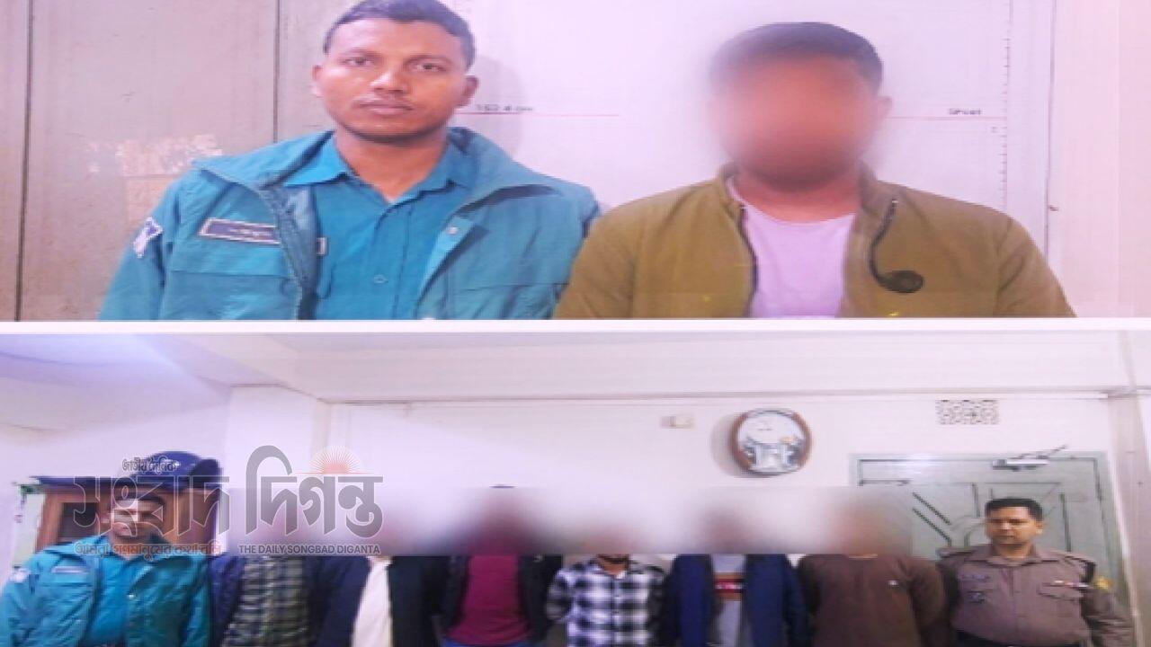 রূপনগর থানা পুলিশের বিশেষ অভিযানে বিভিন্ন অপরাধে জড়িত সাতজন গ্রেপ্তার