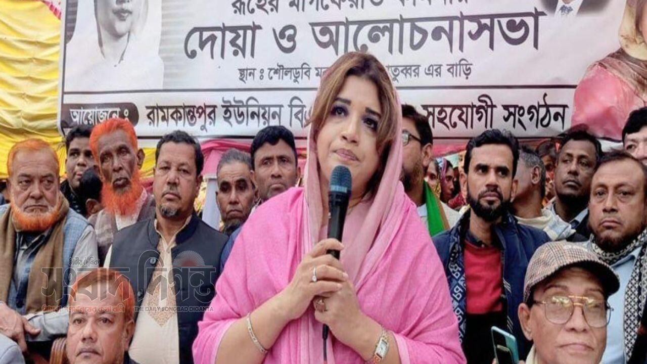 অন্যায়ের মোকাবিলায় কঠোর অবস্থান নেবো : শামা ওবায়েদ
