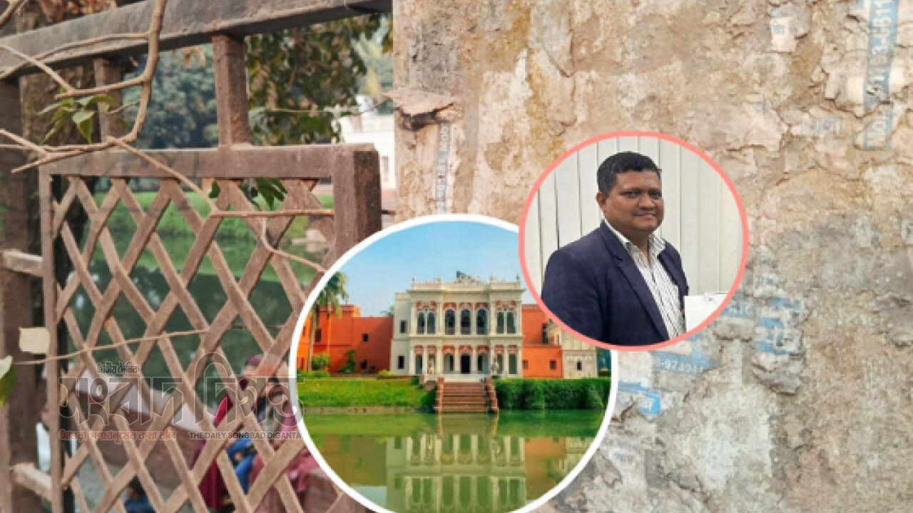 অবহেলায় বিবর্ণ সোনারগাঁও যাদুঘরের গাইডওয়াল দ্রুত সংস্কারের দাবি সচেতন মহলের