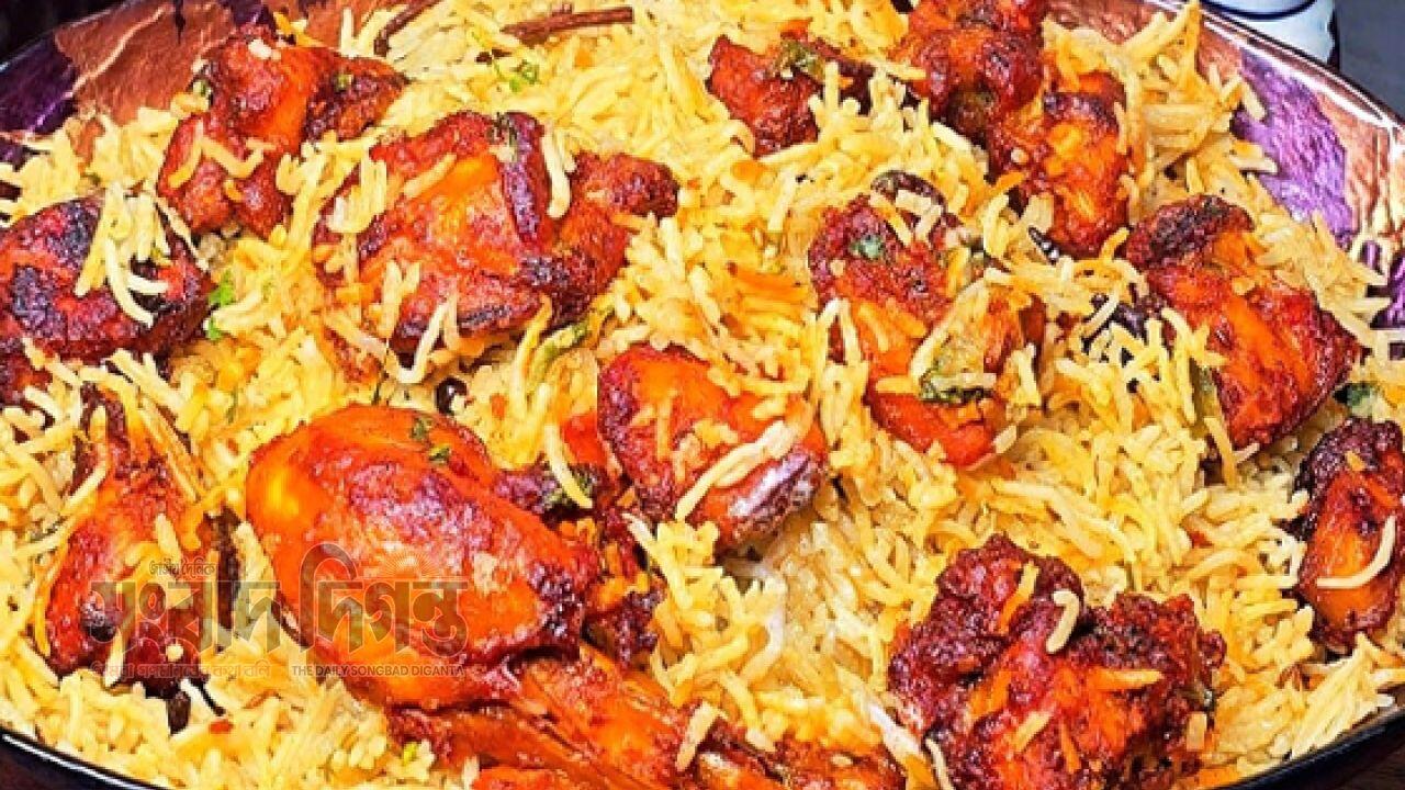 বাড়িতে তৈরি তাওয়া চিকেন পোলাও