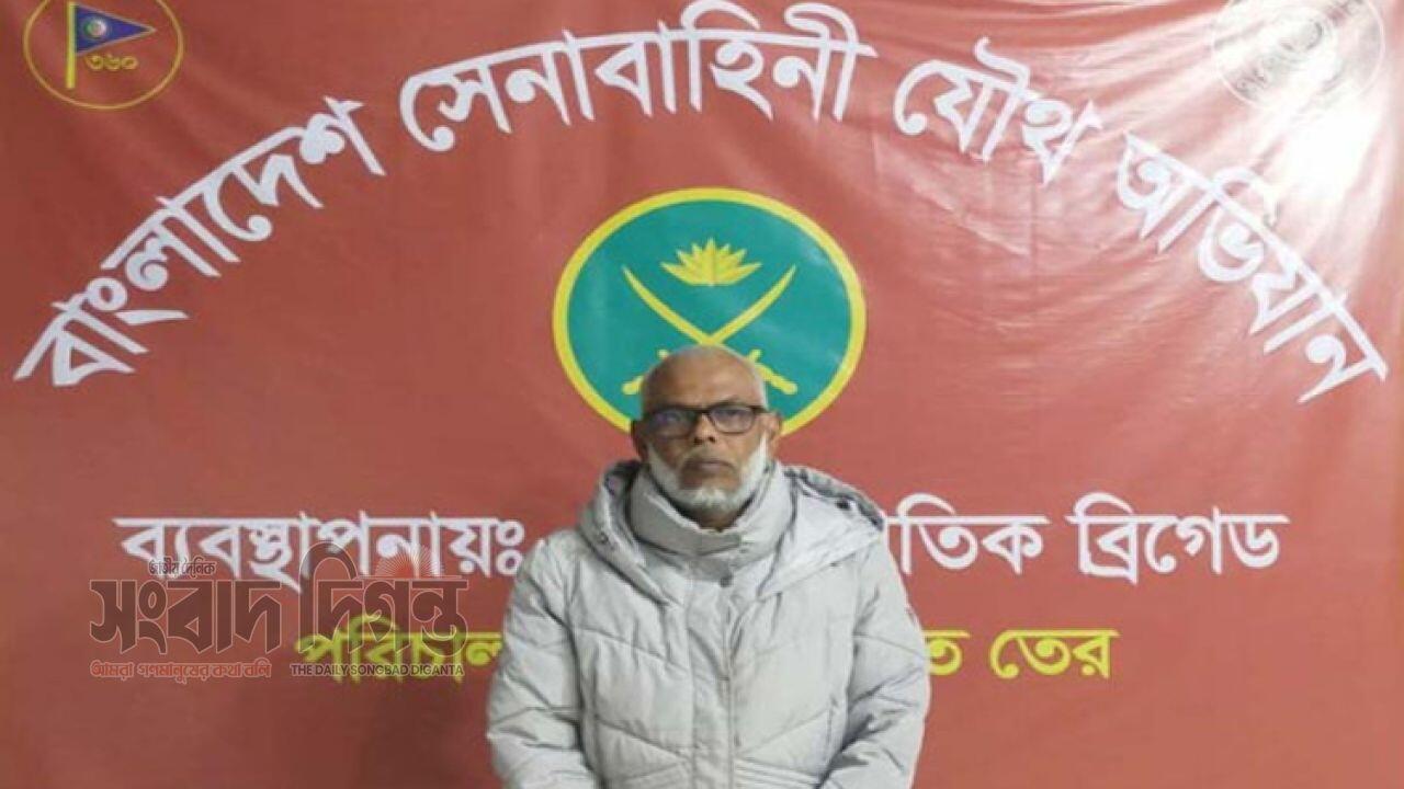 হবিগঞ্জে আইনশৃঙ্খলা রক্ষায় সাবেক কাউন্সিলর জলিল গ্রেফতার