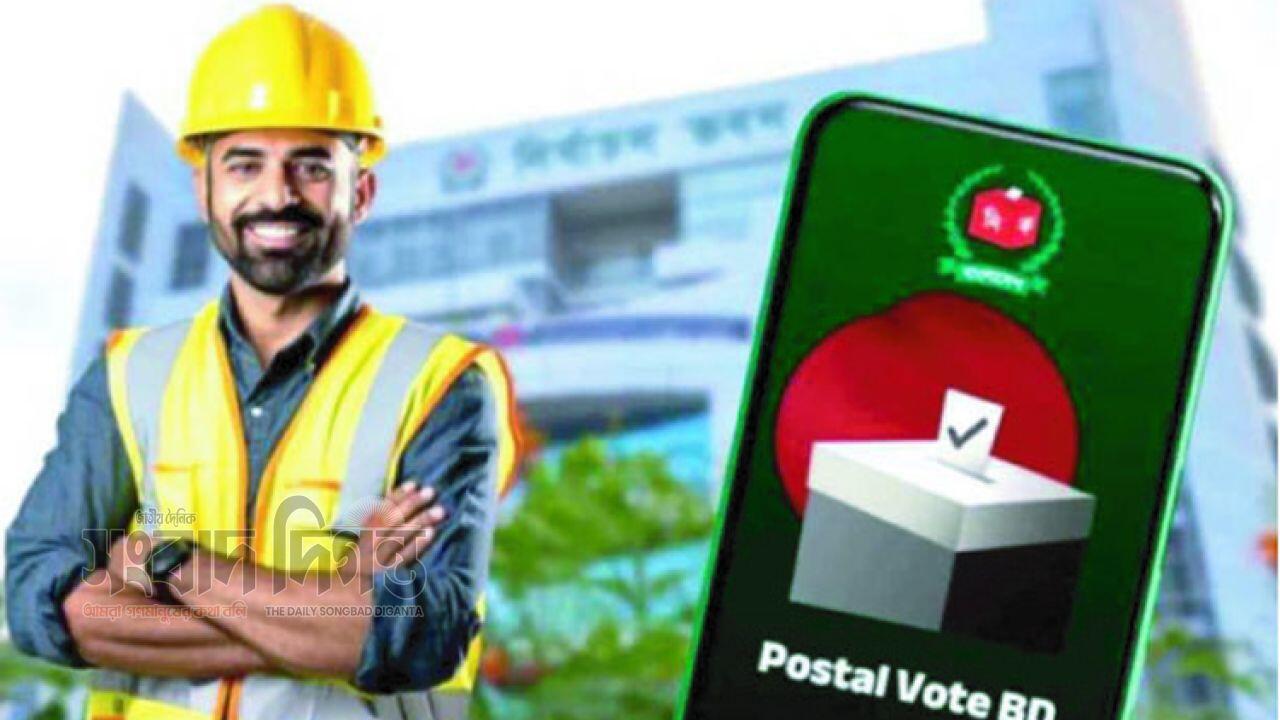 আজ থেকে প্রবাসীদের জন্য চালু হলো পোস্টাল ব্যালট ভোটদান
