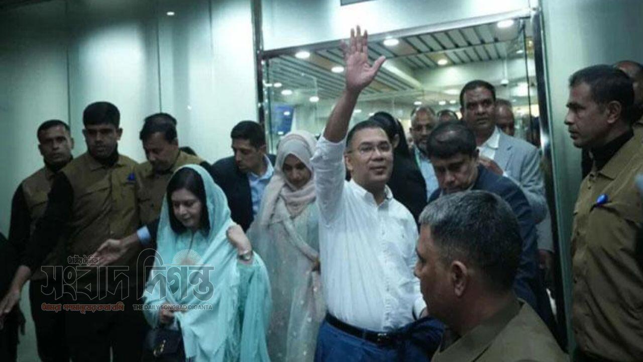 তারেক রহমানকে বরণে শ্বশুরবাড়িতে উৎসবমুখর আয়োজন
