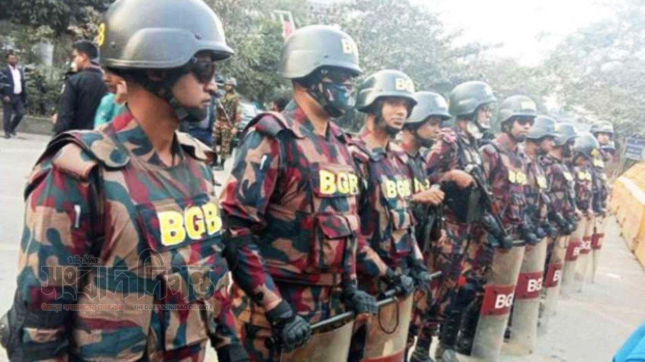 নির্বাচনী প্রচার ঘিরে মিরপুরে বিজিবি মোতায়েন