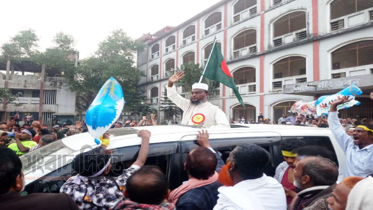 অধ্যাপক মো. জসিম উদ্দিনের নির্বাচনি প্রচারণা শুরু