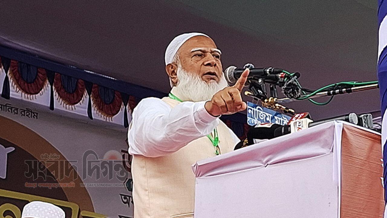 জমির সম্মান রক্ষায় কোনো আপস নয় : জামায়াত আমির