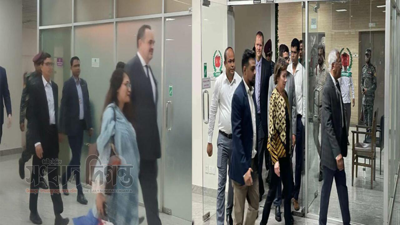 নির্বাচন সংক্রান্ত বিষয়ে বৈঠকে মার্কিন রাষ্ট্রদূত ও সিইসি 