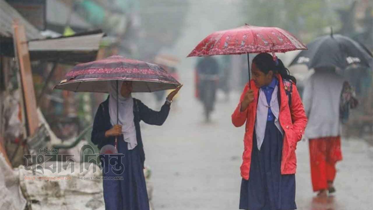 টানা বৃষ্টির পূর্বাভাস বার্তা দিল আবহাওয়া অধিদপ্তর