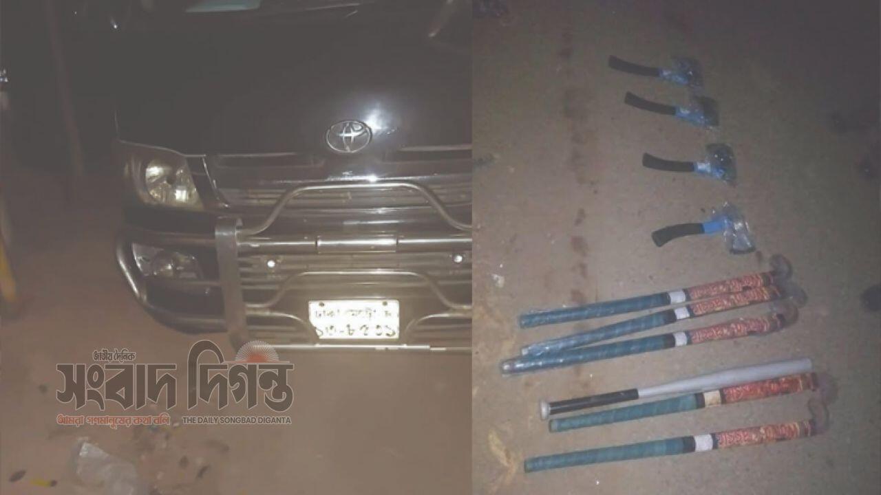 টাঙ্গাইলে স্বতন্ত্র প্রার্থীর বহরে অভিযান উদ্ধার দেশীয় অস্ত্র