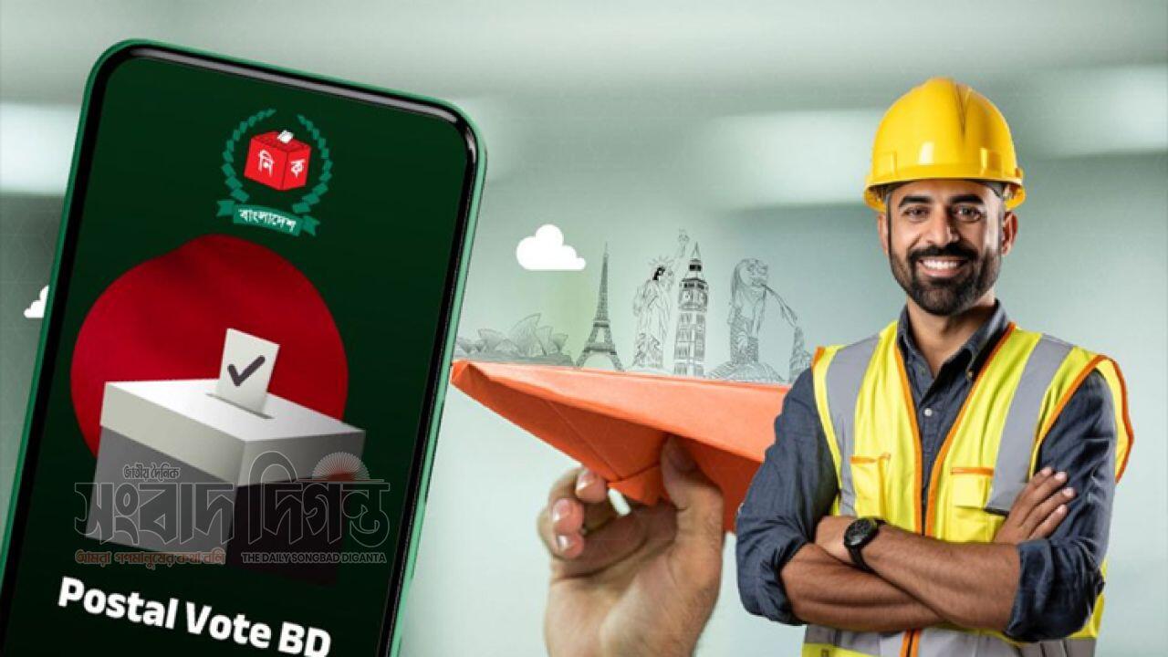 দেশে পৌঁছেছে প্রবাসীদের ৫৫ হাজার পোস্টাল ব্যালট