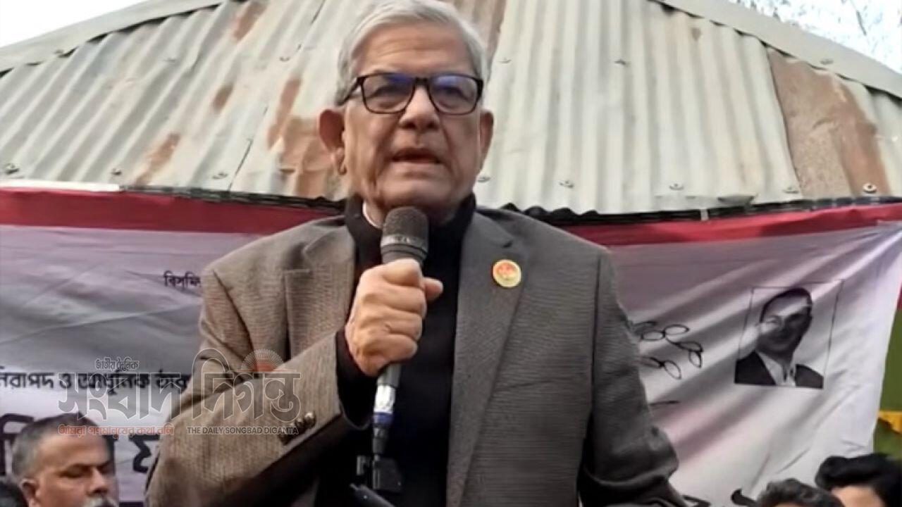 হিন্দু-মুসলমান বিভক্তি নয়, ঐক্যেই দেশের উন্নয়ন : ফখরুল
