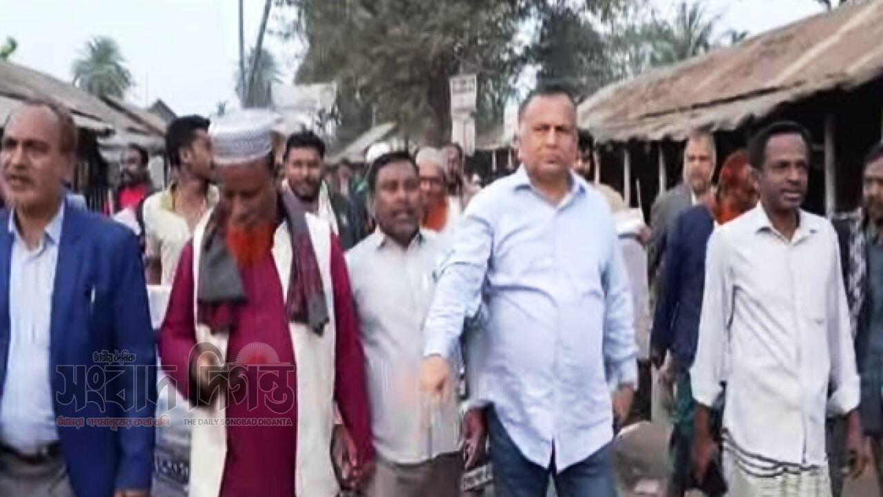 ফুলবাড়িয়া ইউনিয়ের ধানের শীষের গণসংযোগ