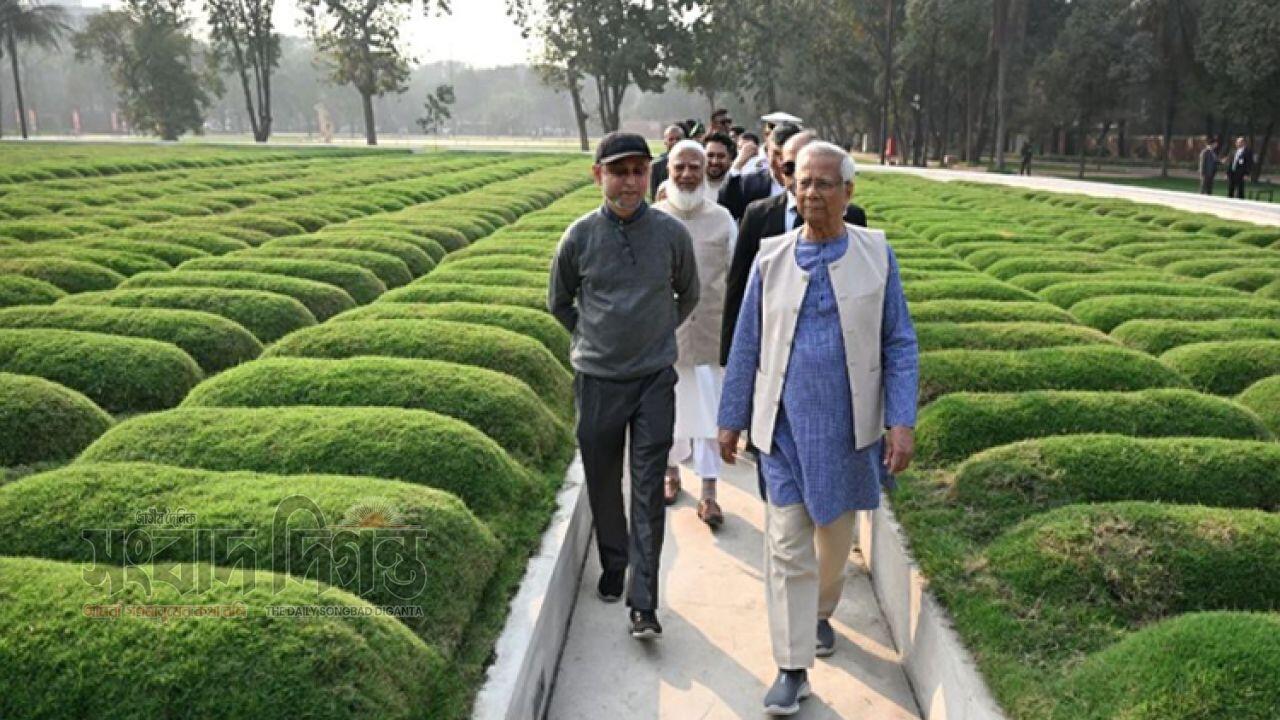 গণ-অভ্যুত্থানের ইতিহাসে এক নজর প্রধান উপদেষ্টার জাদুঘর পরিদর্শন