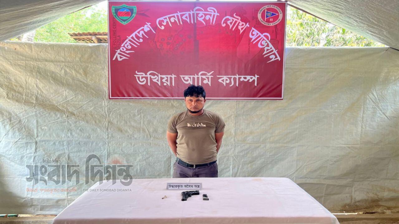 আইনশৃঙ্খলা বাহিনীর যৌথ অভিযান রোহিঙ্গা ক্যাম্পে গ্রেপ্তার কমান্ডার ‘লালু’