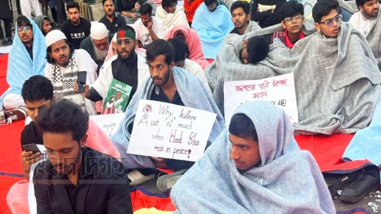চিঠি না পাঠানো পর্যন্ত যমুনা ছাড়বেন না ইনকিলাব মঞ্চ