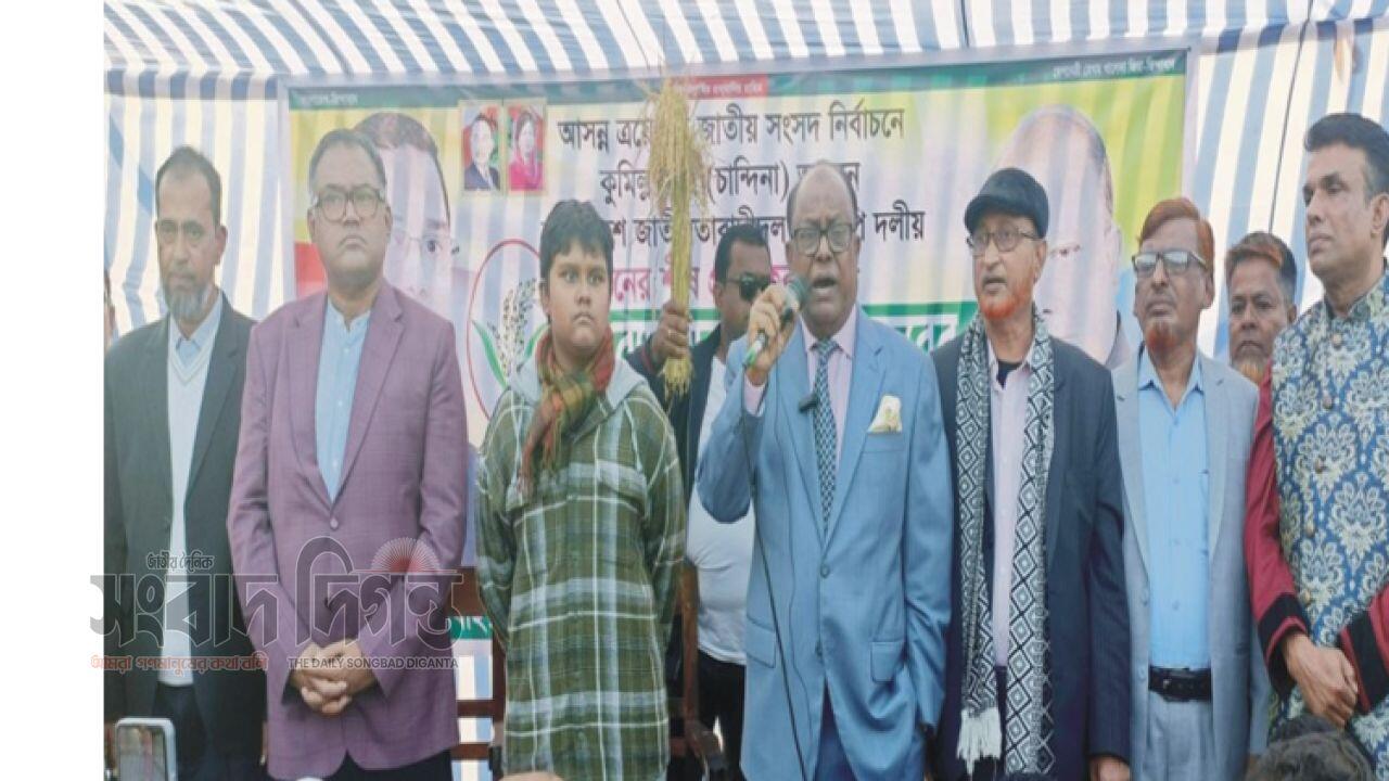 নির্বাচনী প্রচারণার নতুন অধ্যায়: বিএনপি প্রার্থীর জনসভায় ব্যাপক উপস্থিতি