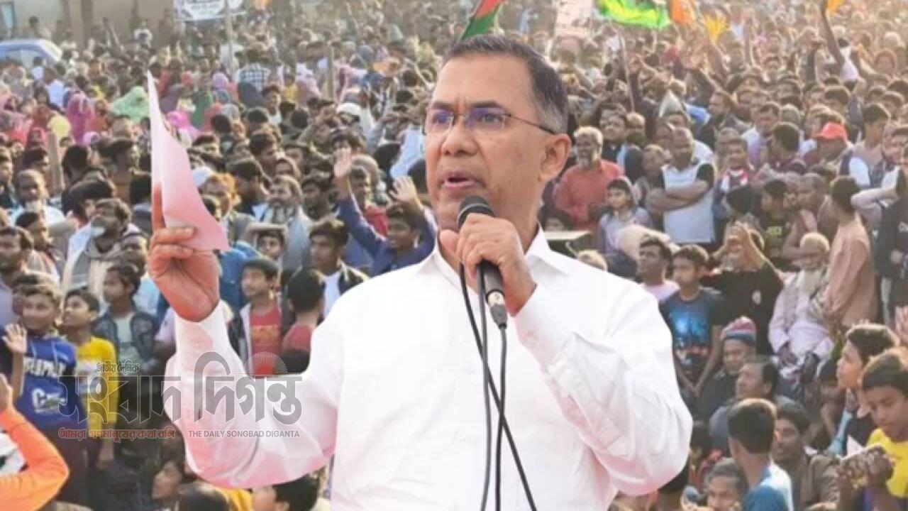 এলাকার সন্তান হিসেবে ভোট চাইলেন ঢাকায় প্রচারে তারেক রহমান 