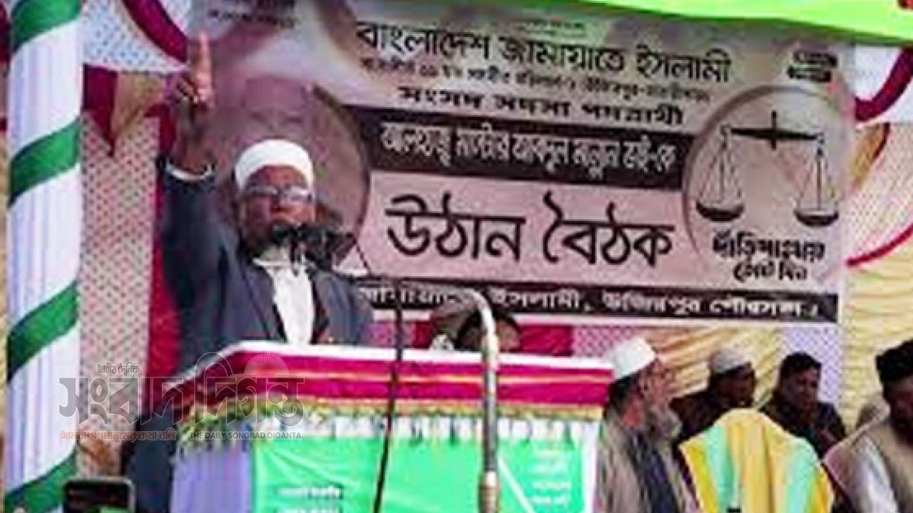 বরিশাল- ২ আসনে জামায়াত প্রার্থীর জনসভা 