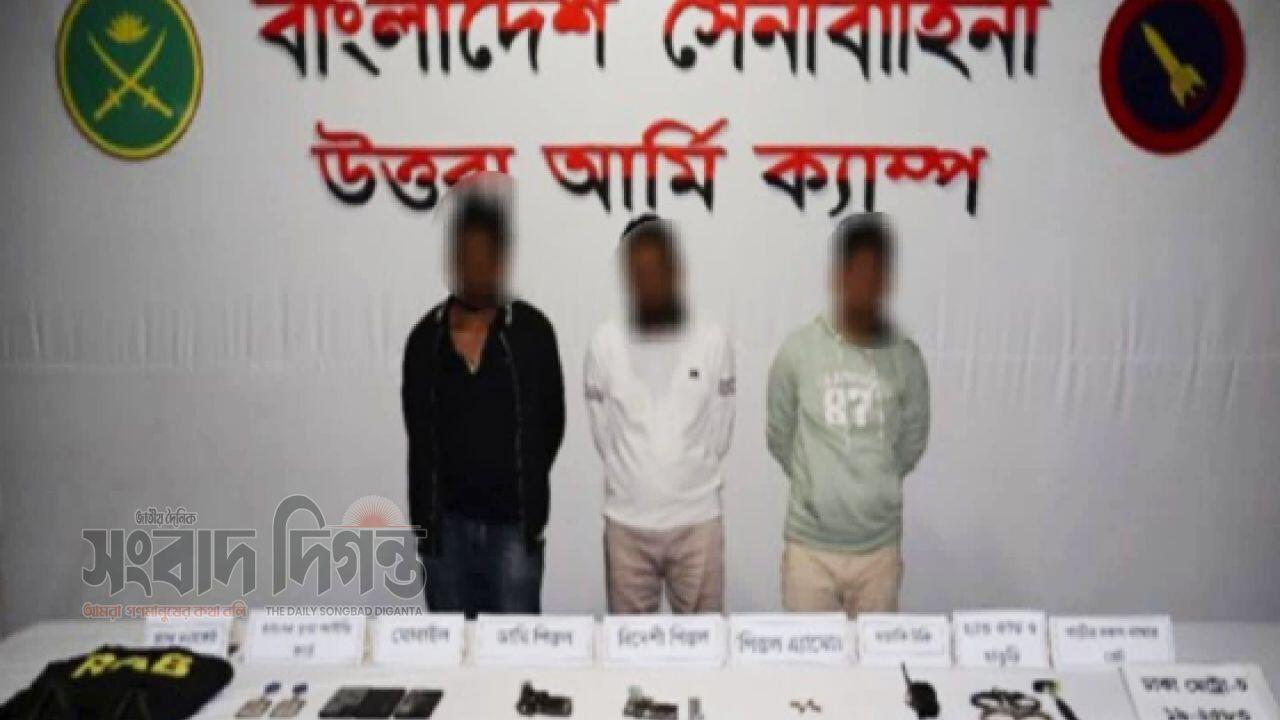 ভুয়া র‍্যাব পরিচয়ে রাজধানীতে অস্ত্র সন্ত্রাসের ছক, উত্তরা-মিরপুরে যৌথ অভিযানে ভেঙে গেল চক্র 