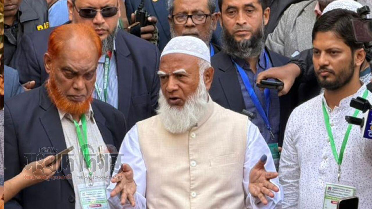 জয় এলে উদযাপন নয় সিজদায় সিজদায় শুকরিয়া আদায় করব : জামায়াত আমির