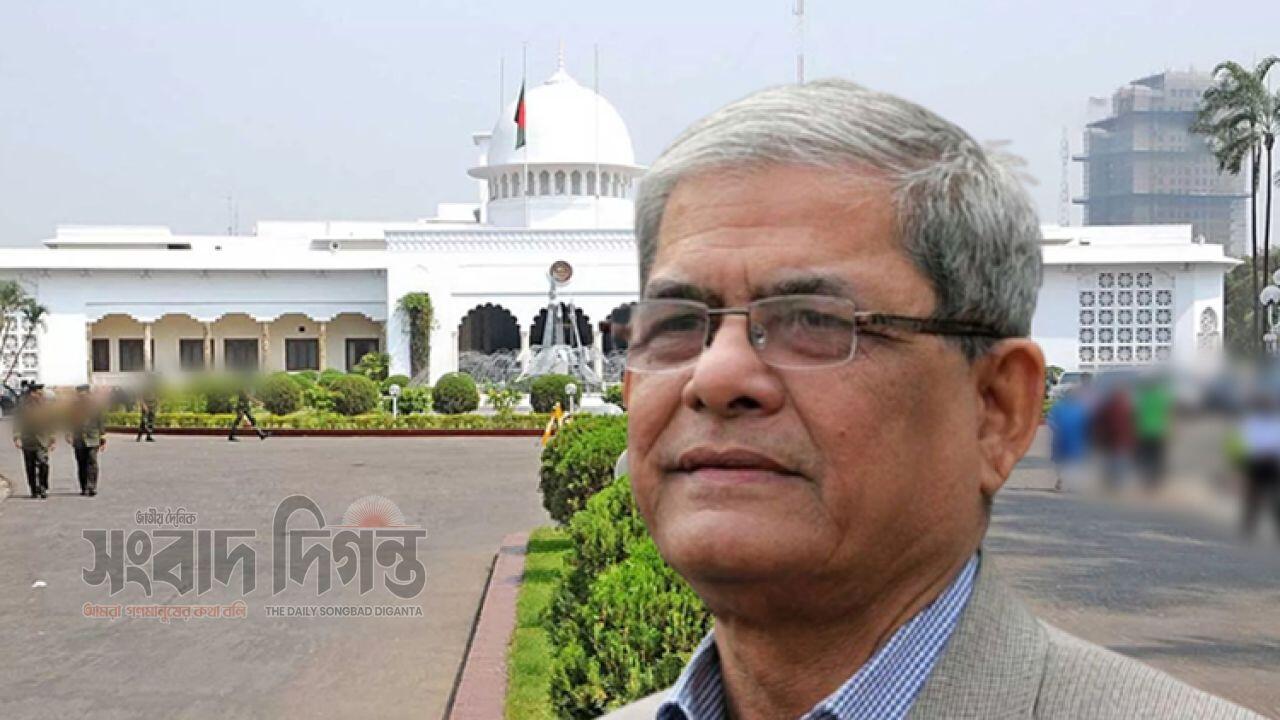 ২৩তম রাষ্ট্রপতি পদে সম্ভাব্য প্রার্থী হিসেবে সামনে মির্জা ফখরুল