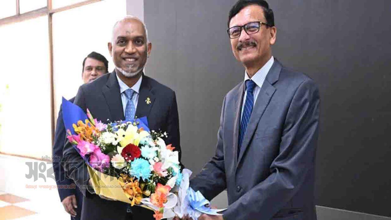 শপথ অনুষ্ঠানে অংশ নিতে মালদ্বীপের রাষ্ট্রপ্রধান ঢাকায় 